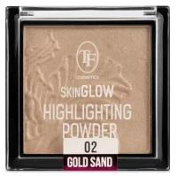 TF Cosmetics Хайлайтер Skin Glow Highlighting Powder, 02 gold sand