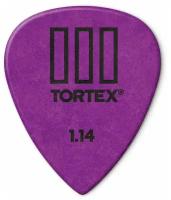 Медиаторы Dunlop 462P1.14 Tortex TIII 1,14 мм набор из 12 шт