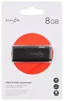 Накопитель USB Flash 08GB 2.0 VIXION Shark Eyes (черный)