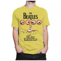 Футболка DS Apparel The Beatles - Yellow Submarine Мужская Желтая L