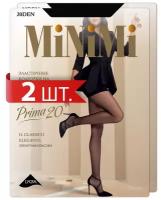 Колготки MiNiMi Prima, 20 den, 2 шт., размер 2/S, черный