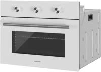 Встраиваемые духовой шкаф NORDFROST HM 5060 W, 45 л объем, конвекция, 3 режима, гриль, белое стекло