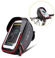 Велосипедная водонепроницаемая сумка для телефона WHEEL UP с креплением на руль, с доступом к сенсорному экрану до 6 дюймов