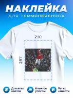 Термонаклейка для одежды наклейка Manchester United Манчестер Юнайтед_0024