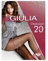 Колготки Giulia Obsession 02 женские, цвет nero-silver, размер 2