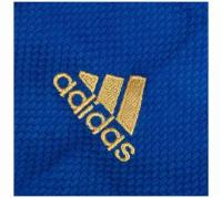 Кимоно для дзюдо adidas без пояса, сертификат IJF