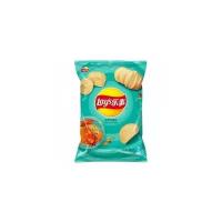 ЛЕЙС (LAYS) 65г Чипсы со вкусом ЖАРЕНОГО КРАБА, 65 г пакет Китай