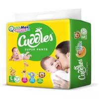 Cuddles трусики L (9-14 кг), 62 шт