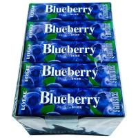 LOTTE жев.резинка "BLUEBERRY GUM" со вкусом голубики 31 гр В упаковке 15 шт