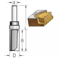 Фреза WPW PF41903 D19 B25 Z2 копир верхний подшипник хвостовик 6