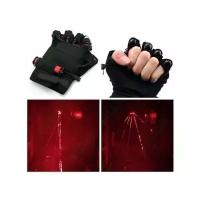 Лазерная перчатка Sky Disco Laser Gloves Red Left