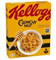 Кукрузные хлопья с медом и арахисом Kellogg's Crunchy Nut, 375г, Великобритания