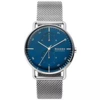 Наручные часы SKAGEN Horizont SKW6690, серебряный, синий