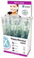 Happy Morning Xylitol одноразовые зубные щётки с ксилитом с напылением зубной пасты, 50 шт