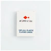 Карты игральные пластиковые "Happy Call", 54 шт, 9 х 6 см