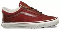 Утепленные кеды Vans UA OLD SKOOL MTE VA348GQWJ бордовые (36.5)