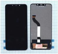 Дисплей (экран) в сборе с тачскрином для Xiaomi Pocophone F1 черный / 2246x1080