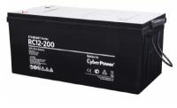 Аккумуляторная батарея SS CyberPower RC 12-200 / 12 В 200 Ач - Battery CyberPower Standart series RC 12-200 / 12V 200 Ah