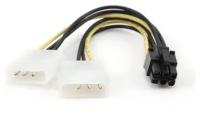 Кабель питания видеокарты PCI express(6pin) от бп ATX (2хmolex-)pci-e) Gembird cc-psu-6