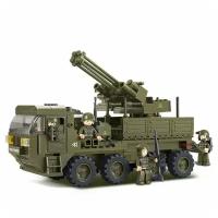 Конструктор SLUBAN Сухопутные войска 2 Тяжелый транспортер M38-B0302