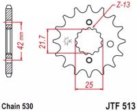 Звезда ведущая, JT 513.17