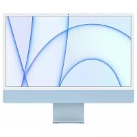 Моноблок Apple iMac 24" 2021 (MGPL3) (8-core GPU, Apple M1 8-Core CPU 8-Core GPU/8 ГБ/SSD/23.5"/4480x2520/MacOS) Синий