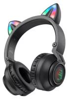 Беспроводные наушники BOROFONE BO18 Cat Ear, черный