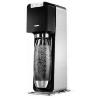 Сифон для газирования воды + баллон SodaStream Power, черный /серый