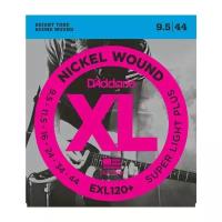 ​Струны для электрогитары D'Addario EXL120+ Nickel Wound Super Light Plus 9,5-44