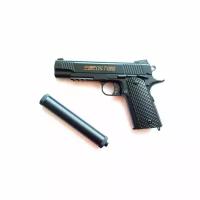 Пистолет Colt 1911 ARMY с глушителем