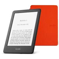 Электронная книга Amazon Kindle 10 2020 8Gb Black + Чехол UltraSlim оранжевый