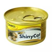 Корм для кошек Gimpet Shiny Cat, со вкусом тунца и креветками (0.07 кг) (8 штук)