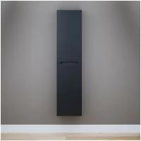 Шкаф-пенал для ванной комнаты Uperwood Tanos 33*25,5*150 см, подвесной, черная эмаль