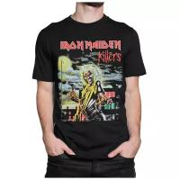 Футболка Design Heroes Iron Maiden Мужская Черная XL