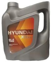 Трансмиссионное масло HYUNDAI XTeer "Gear Oil-5 75W90", 4л., для МКПП, API GL-5