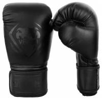 Боксерские перчатки тренировочные Venum Contender - Black/Black (16 oz)