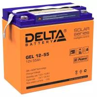 Аккумуляторная батарея Delta GEL 12-55 (12В 55Ач)