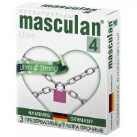 Презервативы masculan Ultra Strong (3 шт.)