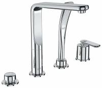 Смеситель для ванны 19373000 GROHE Veris (на бортик ванны), 4 отверстия, хром