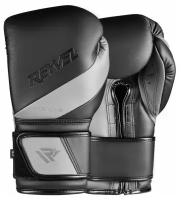 Боксерские перчатки REYVEL MX Line MF (16OZ, Черный, застежка Velcro)