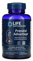 Life Extension, Prenatal Advantage, 120 легко проглатываемых капсул
