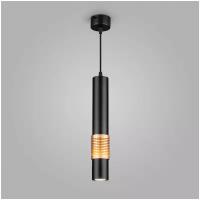 Подвесной светильник Elektrostandard DLN001 MR16 черный матовый/золото
