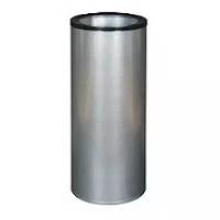 Урна для мусора Титан (ц) 250, 30 л, d-250 мм, алюминий