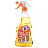 Средство для мытья стекол Help Апельсин 0,5 л с распылителем 511264