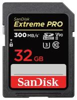 Карта памяти 32Gb - SanDisk Extreme Pro SDHC Class 10 UHS-II U3 SDSDXDK-032G-GN4IN (Оригинальная!)