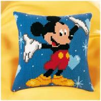 PN-0014602 Набор для вышивания крестом (подушка) Vervaco Disney Mickey Mouse