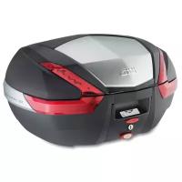 Кофр MONOKEY 47 L Givi Black-Silver-Red (V47N)