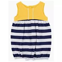 Платье Mini Maxi, размер 98, синий, желтый