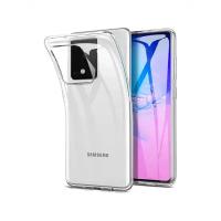 Чехол панель накладка MyPads для Samsung Galaxy S20 Ultra 5G с защитными заглушками с защитой боковых кнопок с усиленными углами силиконовая проз