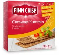 FINN CRISP Caraway Хлебцы с тмином 200 г, (из Финляндии)